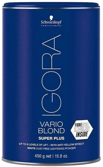 Picture of Schwarzkopf Professional Igora Vario Blond Super Plus Powder Bleaching Agent 450g