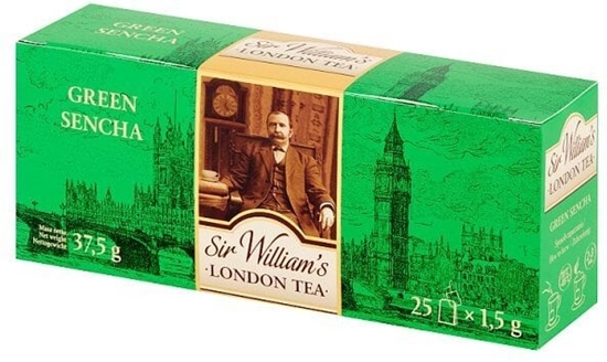 Изображение Sir Williams Zielona herbata Green Sencha 25 saszetek