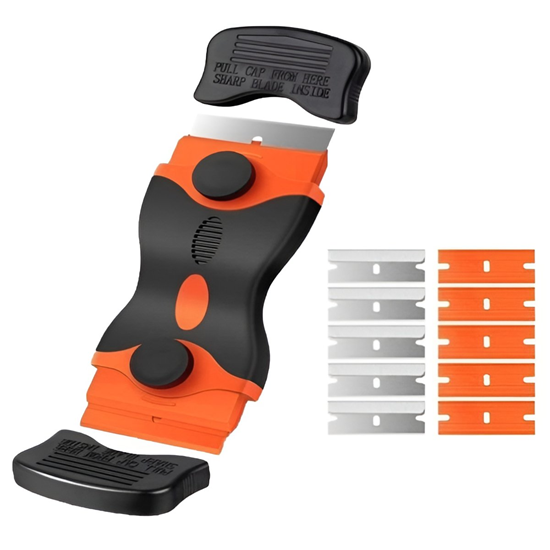 Picture of Skrāpis divpusējs metāls | plastm. 10 asm.