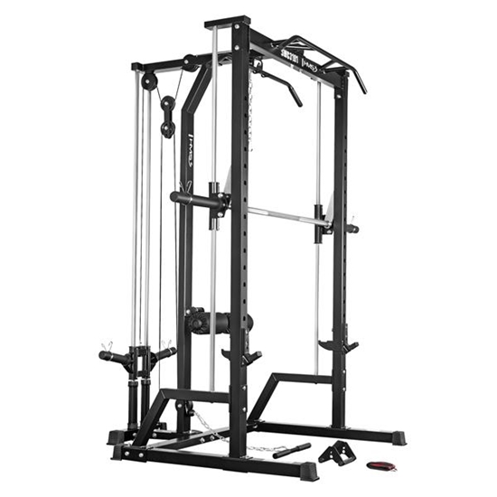 Picture of Smita trenažieris SWC3101 SMITH MACHINE WITH PLATE-LOADED CABLE SYSTEM SEMI COMMERCIAL HMS