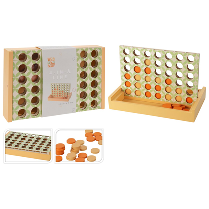 Picture of Spēle galda 4 in A Row, koka