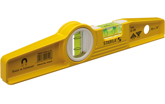 Picture of Stabila | Type 81 SM Torpedo Spirit Level, 25 cm