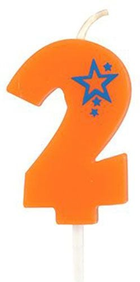 Изображение Svecīte dzimšanas dienas 2 oranža