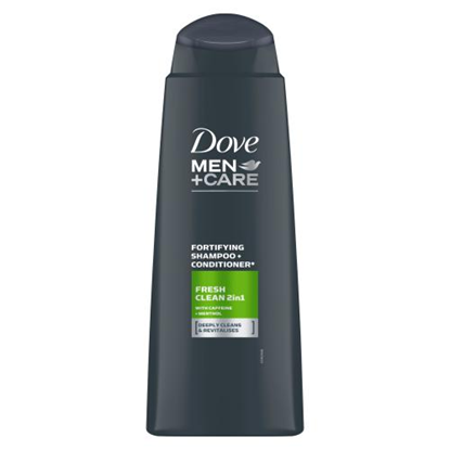 Изображение Šampūns Dove 2in1 Men Fresh Clean 400ml