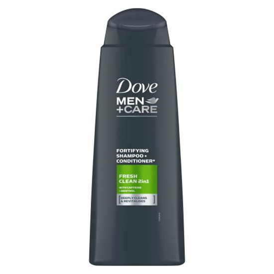 Изображение Šampūns Dove 2in1 Men Fresh Clean 400ml