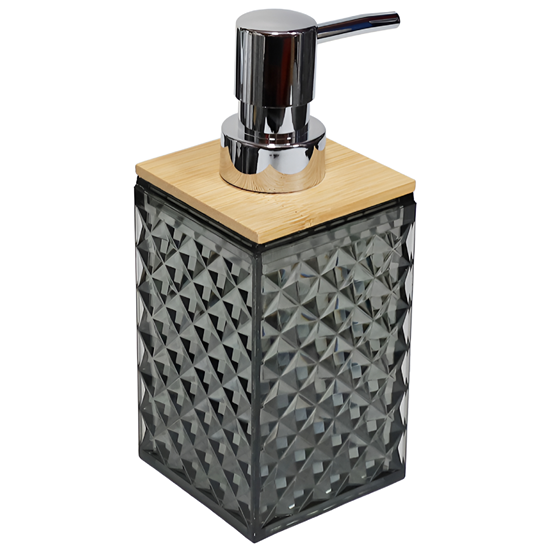 Picture of Šķidro ziepju dozators Diamond, tumši pelēks