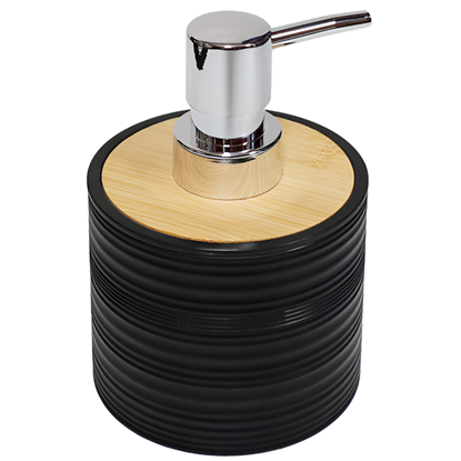 Attēls no Šķidro ziepju dozators Zinda, melns