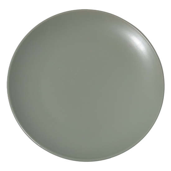 Изображение Šķīvis pusdienu 26cm keramisks Trone, matēti pelēk