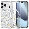 Picture of Tech-Protect Tech-Protect FlexAir MagSafe Case for iPhone 17 Pro - Daisies with Leaves