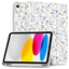 Изображение Tech-Protect Tech-Protect SC Pen Case for iPad 10.9" 2022 (10th gen.) / 11" 2025 (11th gen.) - Daisies with Leaves