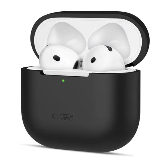 Picture of TECH-PROTECT SILICONE APPLE AIRPODS 4 BLACK