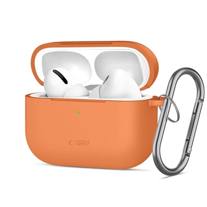 Attēls no Tech-Protect Tech-Protect Silicone Hook case for AirPods Pro - orange