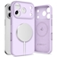 Attēls no Tech-Protect Tech-Protect Silicone MagSafe Case for iPhone 17 Pro Max - Purple