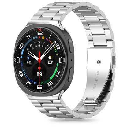 Attēls no Tech-Protect Tech-Protect Stainless Steel Strap for Samsung Galaxy Watch 40/44/46 mm - Silver