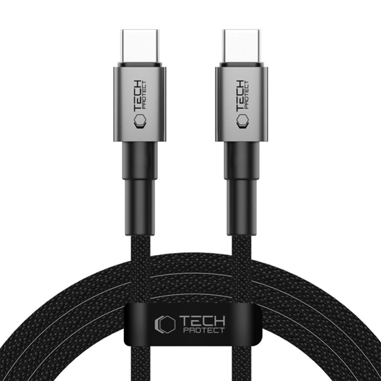 Изображение Kabel USB Tech-Protect USB-C - USB-C 2 m Szary (5906302380831)