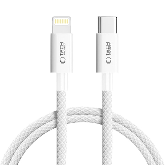Изображение Kabel USB Tech-Protect USB-C - Lightning 1 m Szary (5906302380947)