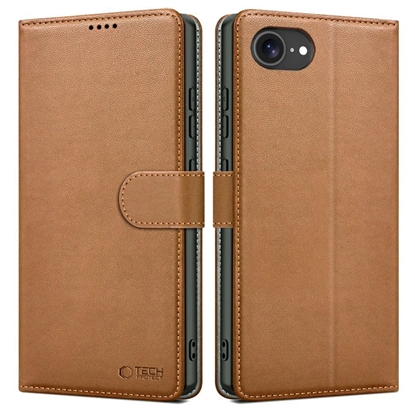 Picture of Tech-Protect Tech-Protect Wallet Case for iPhone 16e - Brown