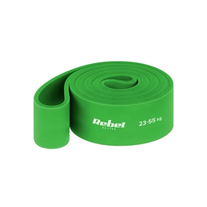 Attēls no TPE vingrošanas lente - Power Band PT-5, zaļa 23-55 kg REBEL ACTIVE