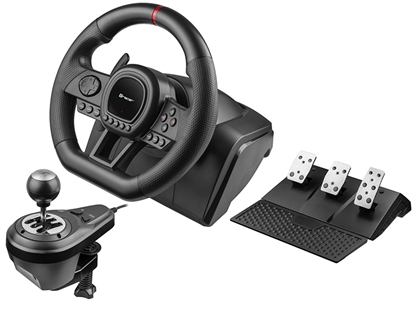 Picture of Tracer 47345 Steering Wheel SimRacer Manual Gearbox 6 in 1