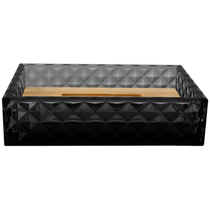 Attēls no Trauks ziepēm Diamond, melns