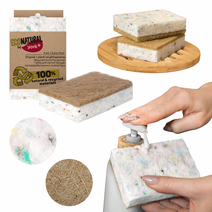 Изображение Trauku tīrāmais sūklis Eco 3gb (20)