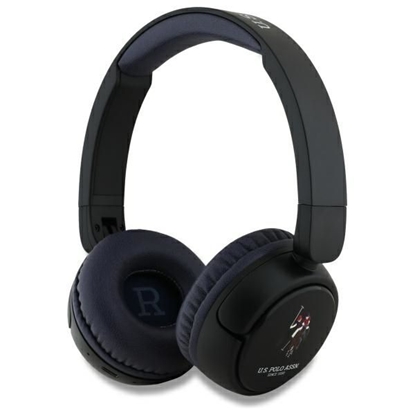 Picture of U.S. Polo PU US Polo Bluetooth On-Ear Headphones USHPV6PCOV Navy DH Color Logo