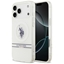 Attēls no U.S. Polo PU US Polo DH and Bottom Stripe Logo MagSafe Case for iPhone 17 Pro Max - White
