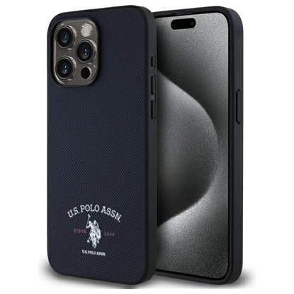 Picture of U.S. Polo PU US Polo USHCP15XPARV iPhone 15 Pro Max 6.7" Navy Printed DH Logo