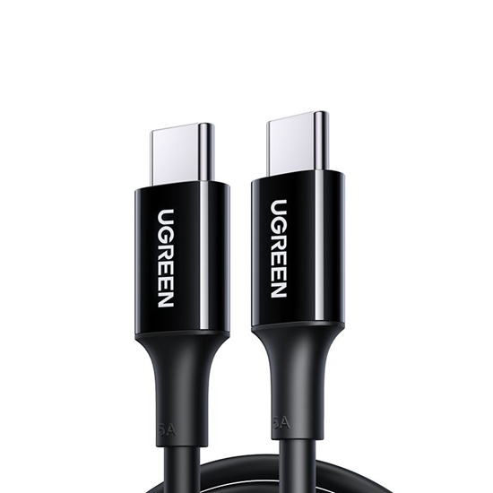 Изображение Ugreen US300 USB-C / USB-C cable 480Mb/s 5A 1m Black