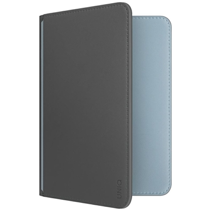 Picture of UNIQ Uniq Belmont Passport Case with Apple Find My RFID Blocking Gray Blue