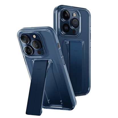 Picture of UNIQ Uniq case Heldro Mount with Stand iPhone 15 Pro 6.1" blue/ultamarine deep blue