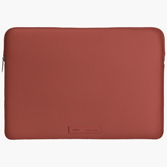 Picture of UNIQ Uniq Cyprus Ridge Edition Laptop Sleeve for a 14" water-resistant neoprene laptop - red