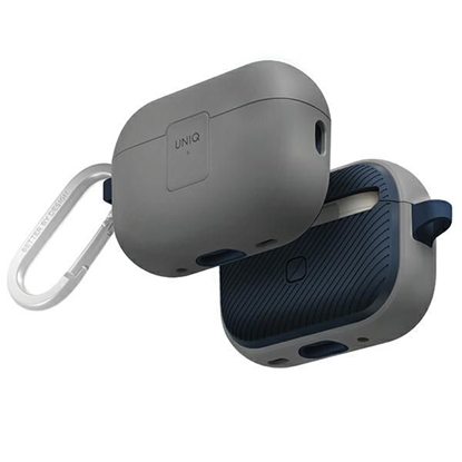 Picture of UNIQ Uniq Clyde Lock Case AirPods Pro 2 - Gray-Blue