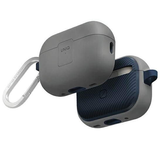 Picture of UNIQ Uniq Clyde Lock Case AirPods Pro 2 - Gray-Blue