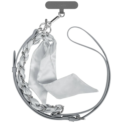 Picture of UNIQ Uniq Coehl Caryne 2-in-1 phone lanyard - gray