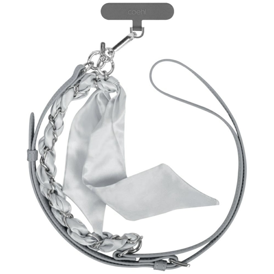 Picture of UNIQ Uniq Coehl Caryne 2-in-1 phone lanyard - gray