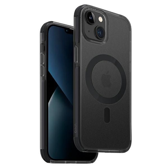 Picture of UNIQ Uniq Combat case iPhone 14 Plus / 15 Plus 6.7" Magclick Charging black/concrete charcoal
