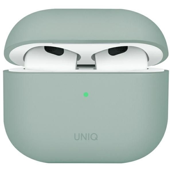 Picture of UNIQ Uniq Lino Silicone AirPods 4 Case - Green