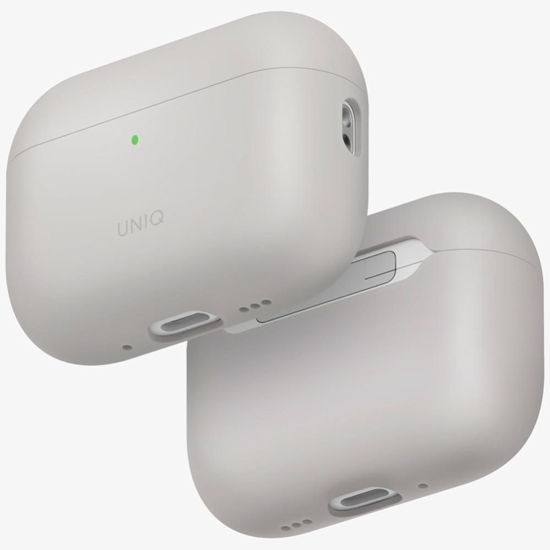 Picture of UNIQ Uniq Lino Silicone Case for AirPods Pro - Beige