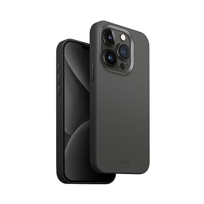 Picture of UNIQ Uniq Lyden DS iPhone 15 Pro 6.1" Magclick Charging case grey-black/charcoal grey-black