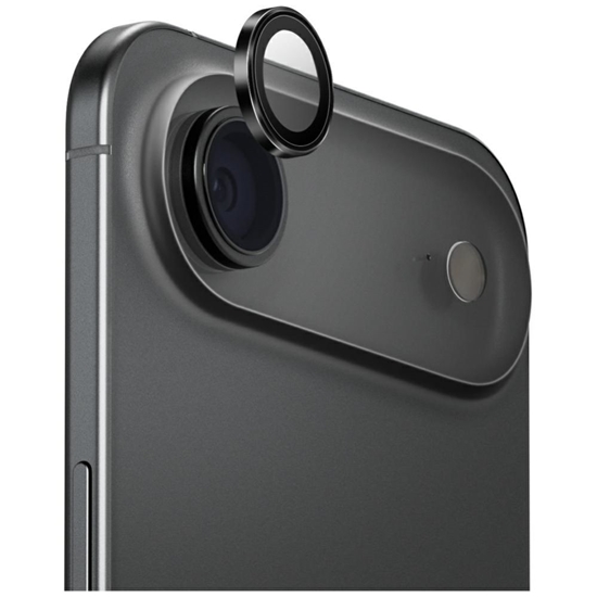 Picture of UNIQ Uniq Optix Aluminum Camera Lens Protector for iPhone 17 Air with Applicator - Black