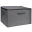 Attēls no Uzglabāšanas kaste 50x37x31cm auduma, pelēka