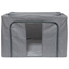 Изображение Uzglabāšanas kaste 60x42x39cm ar logu, pelēka