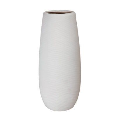 Picture of Vāze keramiska 14x30cm rievota