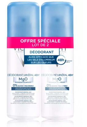 Attēls no Vichy 48H Deodorant 2 x 125 ml