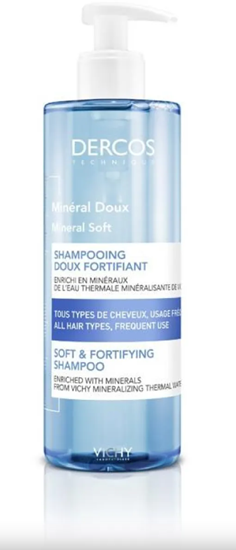 Picture of Vichy Dercos Mineral Shampoo 390 ml