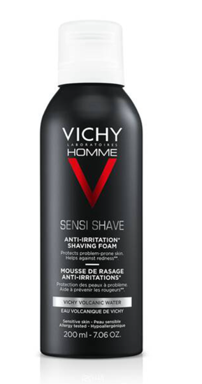 Picture of Vichy Homme Sensi Shave Anti-Irritation Shaving Foam 200ml