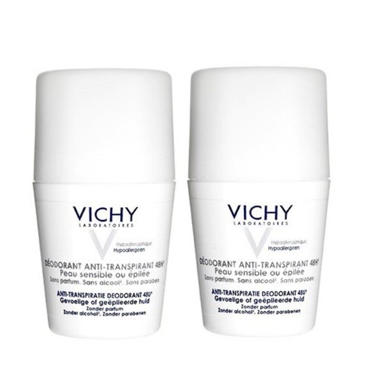 Picture of Vichy Roll‑On Antiperspirant Sensitive Skin 48h Deodorant Set