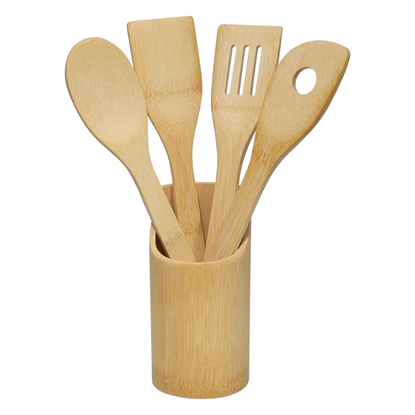 Attēls no Virtuves piederumu komplekts bambusa, 5gb