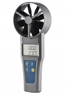 Изображение Wielofunkcyjny termoanemometr z Bluetooth AZ 89331